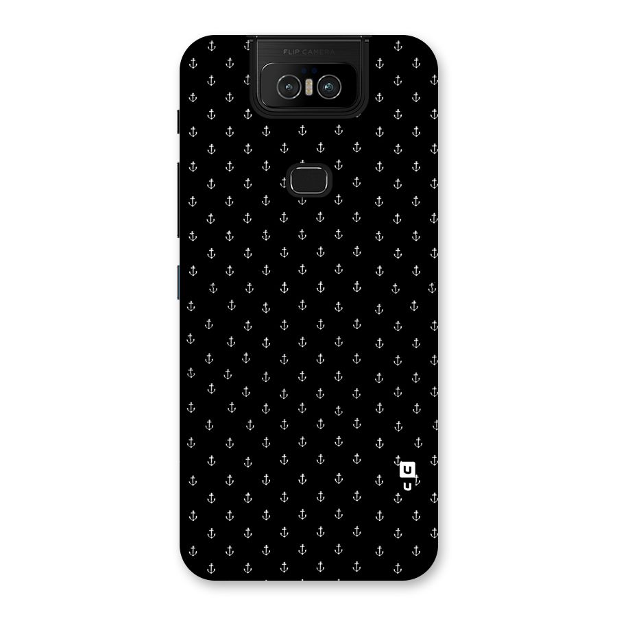 Seamless Small Anchors Pattern Back Case for Zenfone 6z