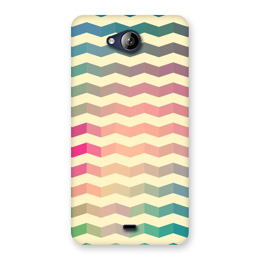 Seamless ZigZag Design Back Case for Canvas Play Q355