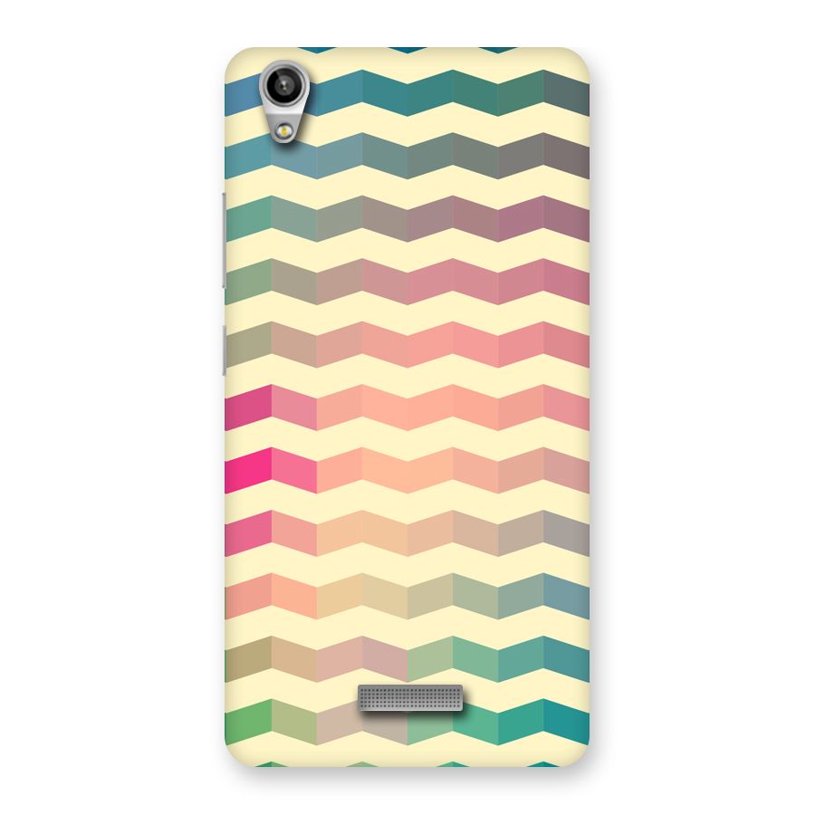Seamless ZigZag Design Back Case for Lava-Pixel-V1