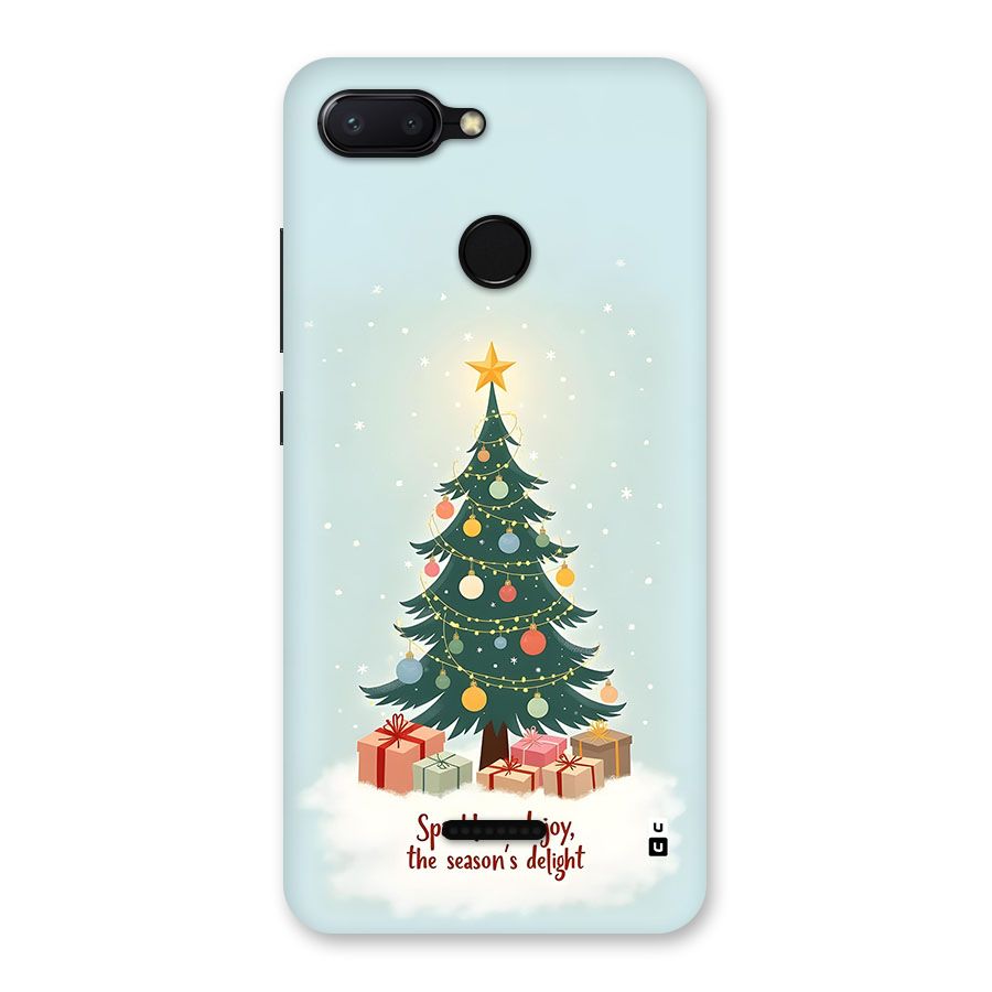 Seasons Delight Back Case for Redmi 6