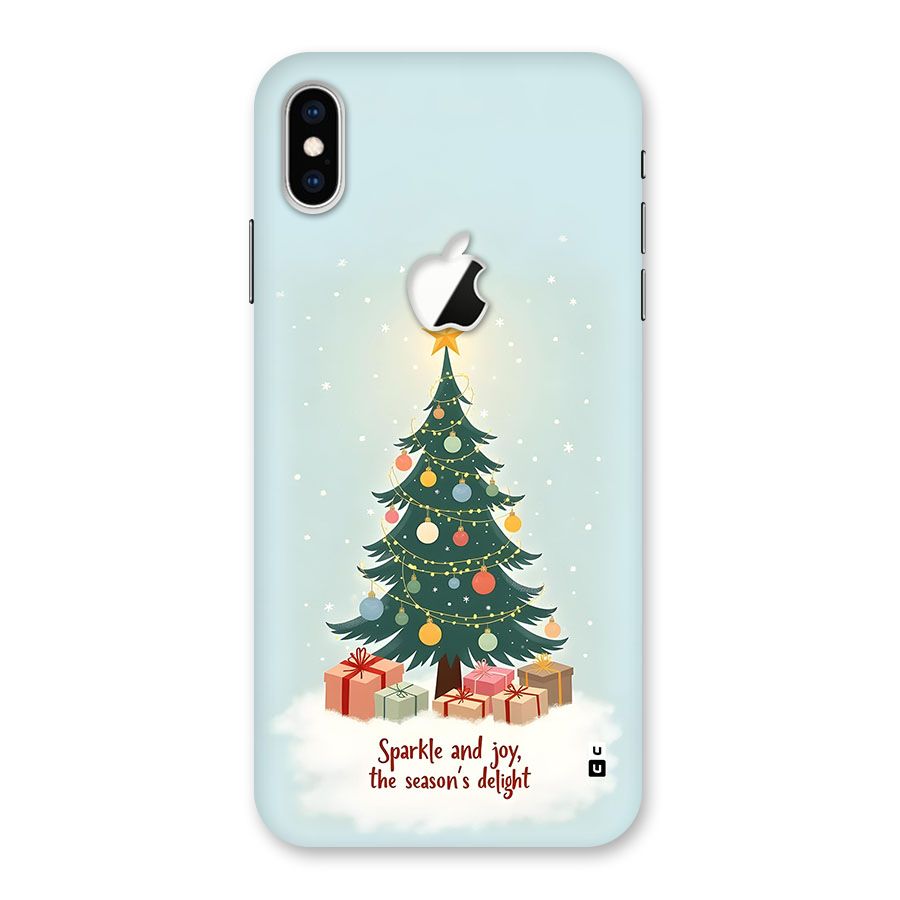 Seasons Delight Back Case for iPhone XS Max Apple Cut