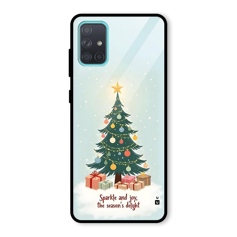 Seasons Delight Glass Back Case for Galaxy A71