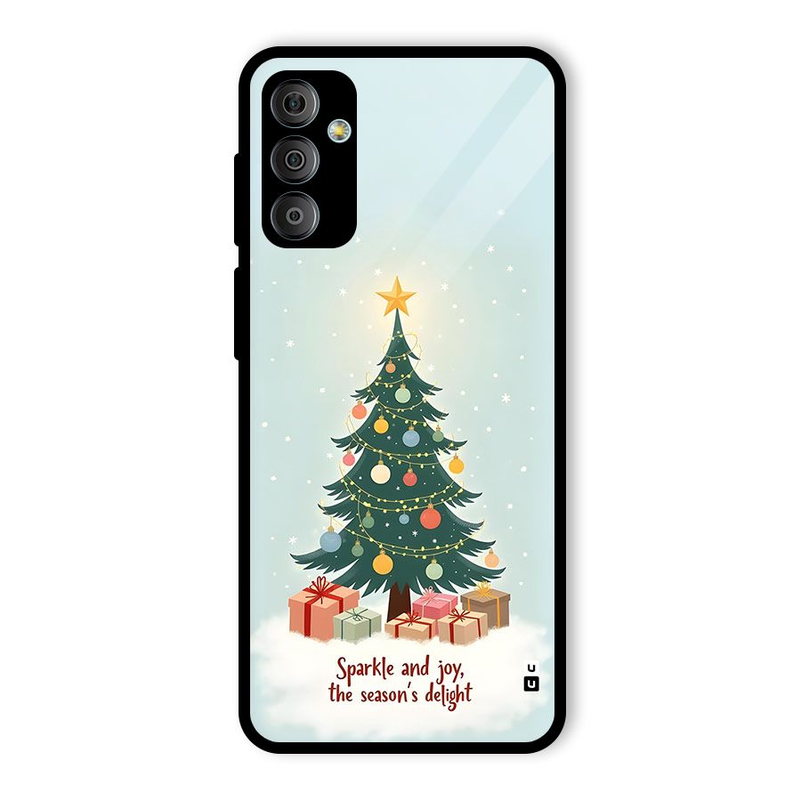 Seasons Delight Glass Back Case for Galaxy F23