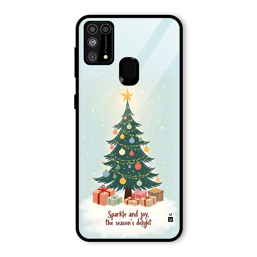 Seasons Delight Glass Back Case for Galaxy F41