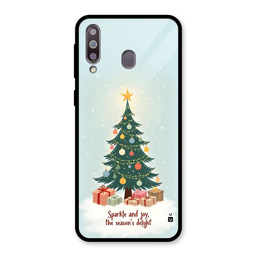 Seasons Delight Glass Back Case for Galaxy M30
