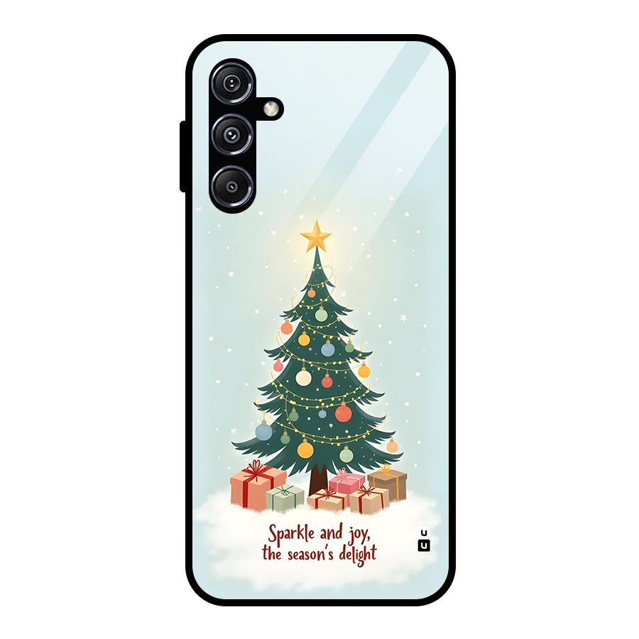Seasons Delight Glass Back Case for Galaxy M34 5G