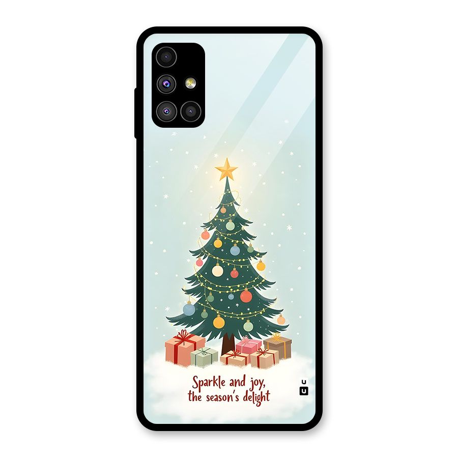 Seasons Delight Glass Back Case for Galaxy M51