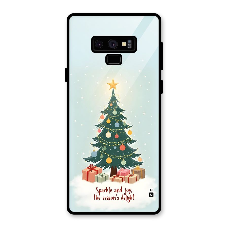 Seasons Delight Glass Back Case for Galaxy Note 9
