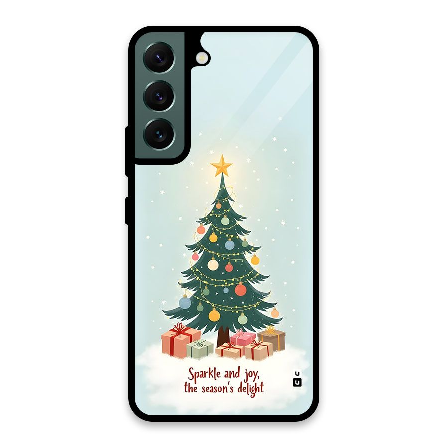 Seasons Delight Glass Back Case for Galaxy S22 5G