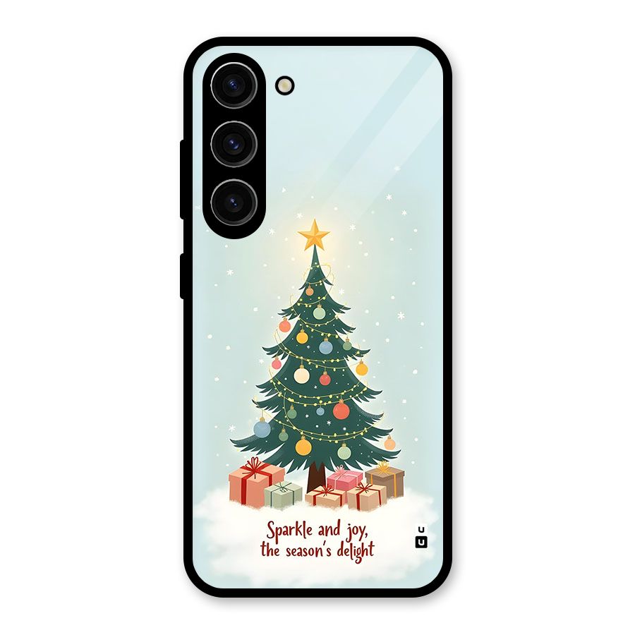 Seasons Delight Glass Back Case for Galaxy S23