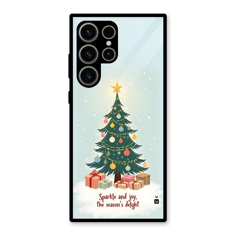 Seasons Delight Glass Back Case for Galaxy S23 Ultra