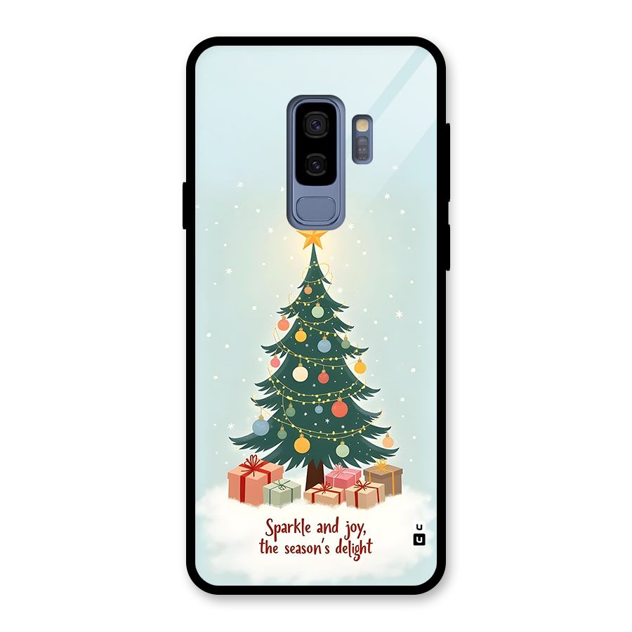 Seasons Delight Glass Back Case for Galaxy S9 Plus