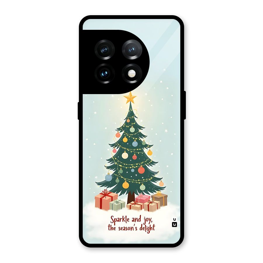 Seasons Delight Glass Back Case for OnePlus 11