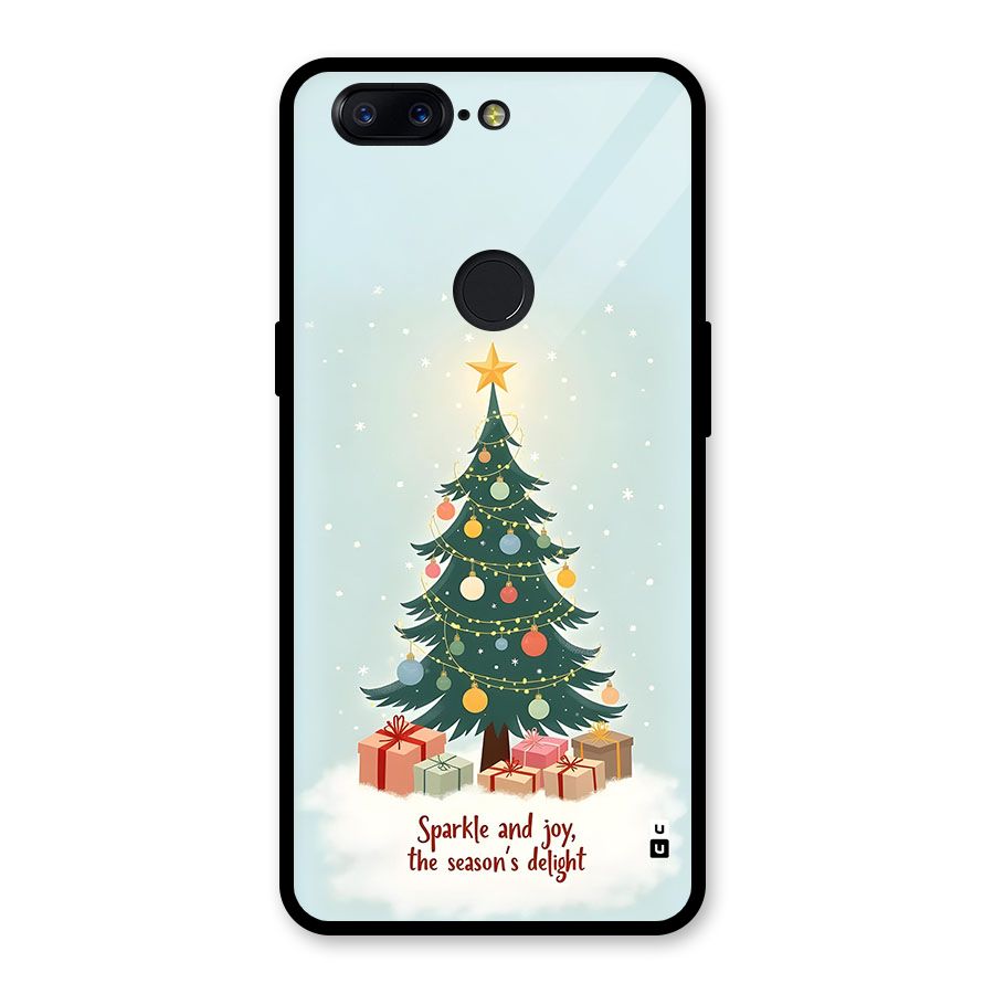 Seasons Delight Glass Back Case for OnePlus 5T