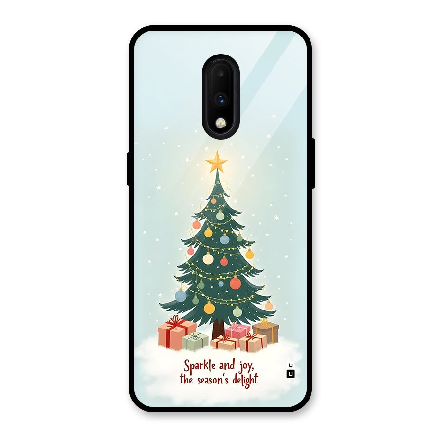 Seasons Delight Glass Back Case for OnePlus 7