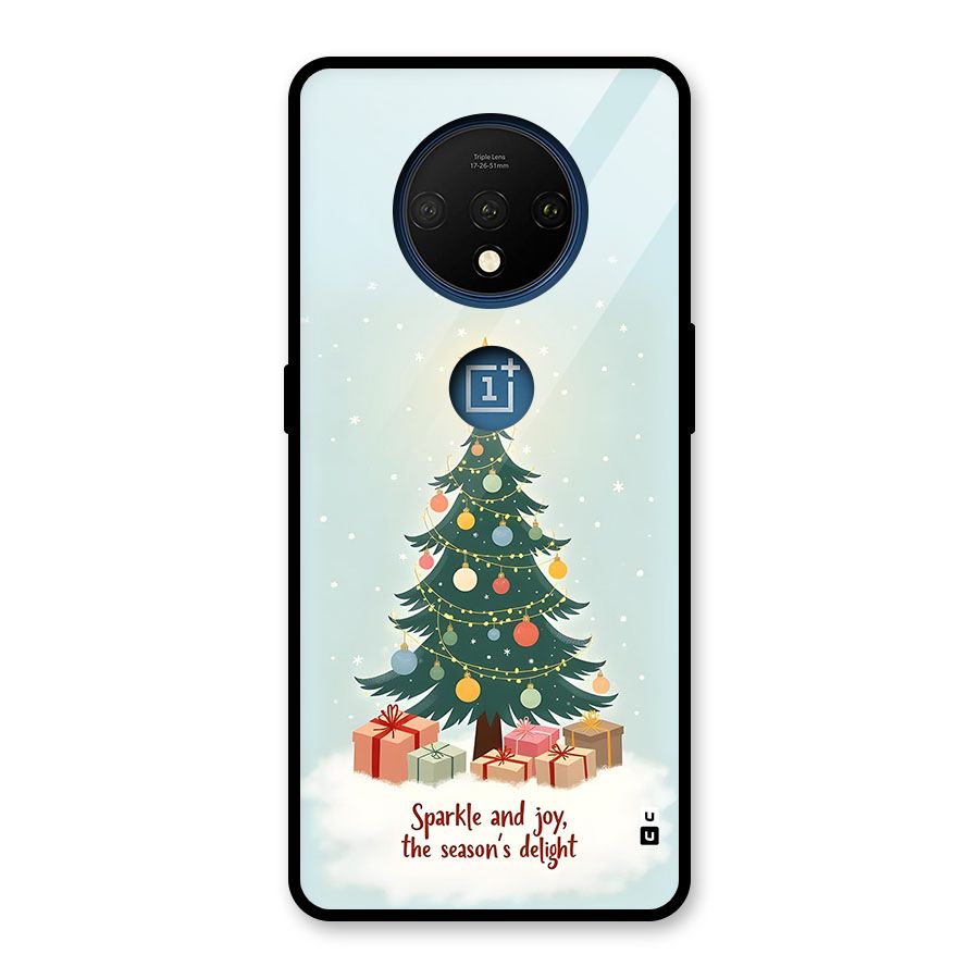 Seasons Delight Glass Back Case for OnePlus 7T