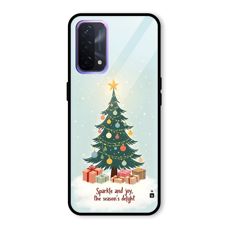 Seasons Delight Glass Back Case for Oppo A74 5G