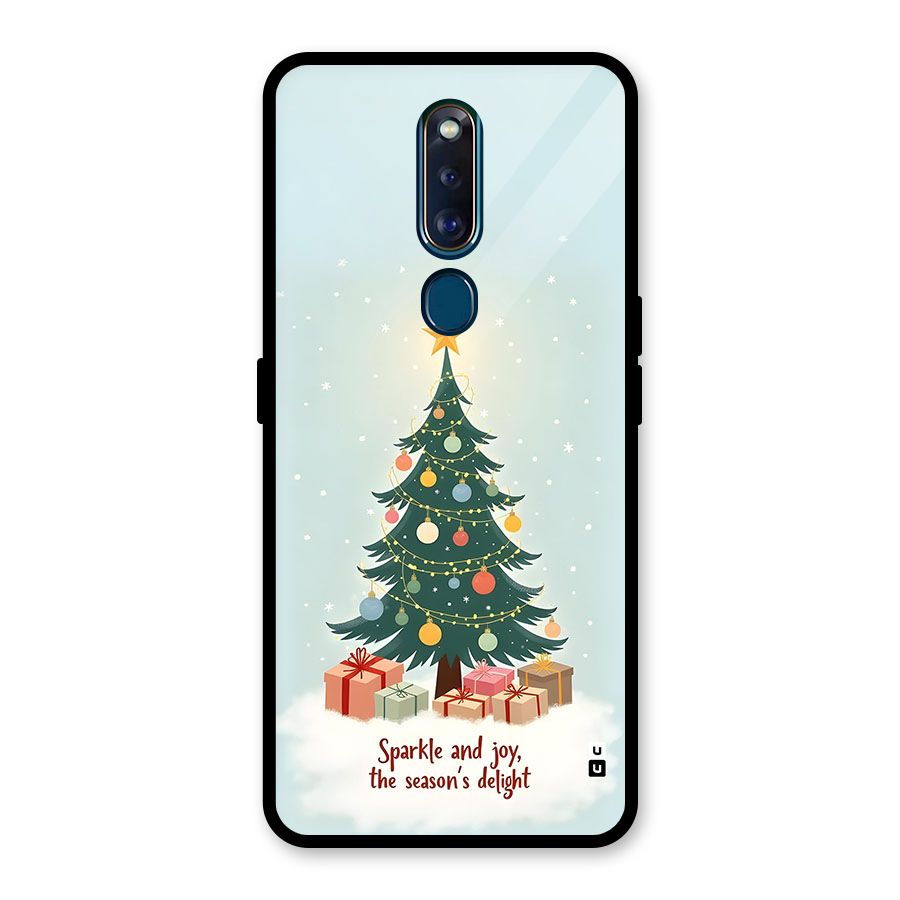 Seasons Delight Glass Back Case for Oppo F11 Pro
