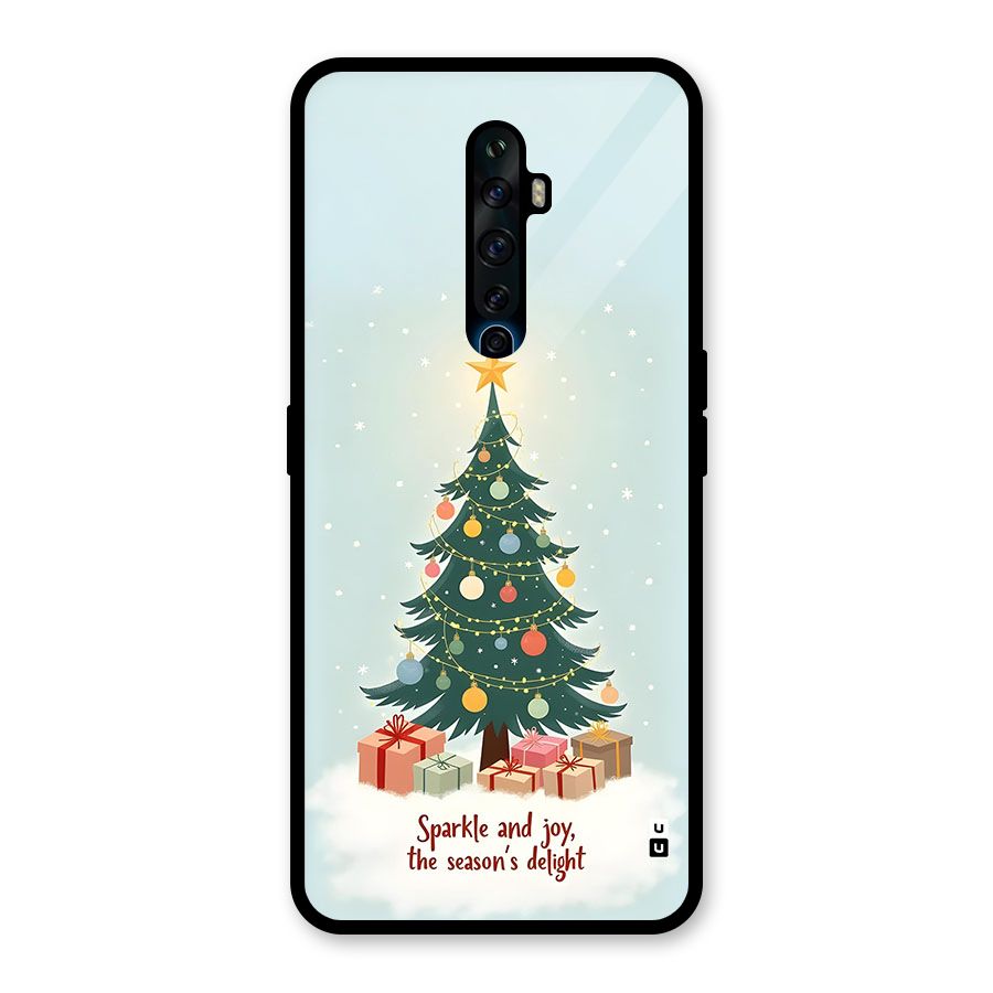 Seasons Delight Glass Back Case for Oppo Reno2 F