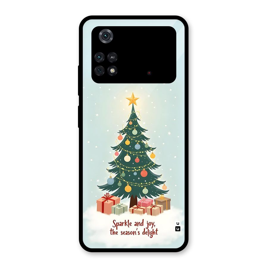 Seasons Delight Glass Back Case for Poco M4 Pro 4G
