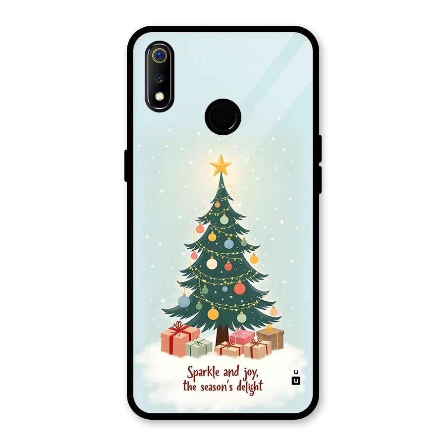 Seasons Delight Glass Back Case for Realme 3