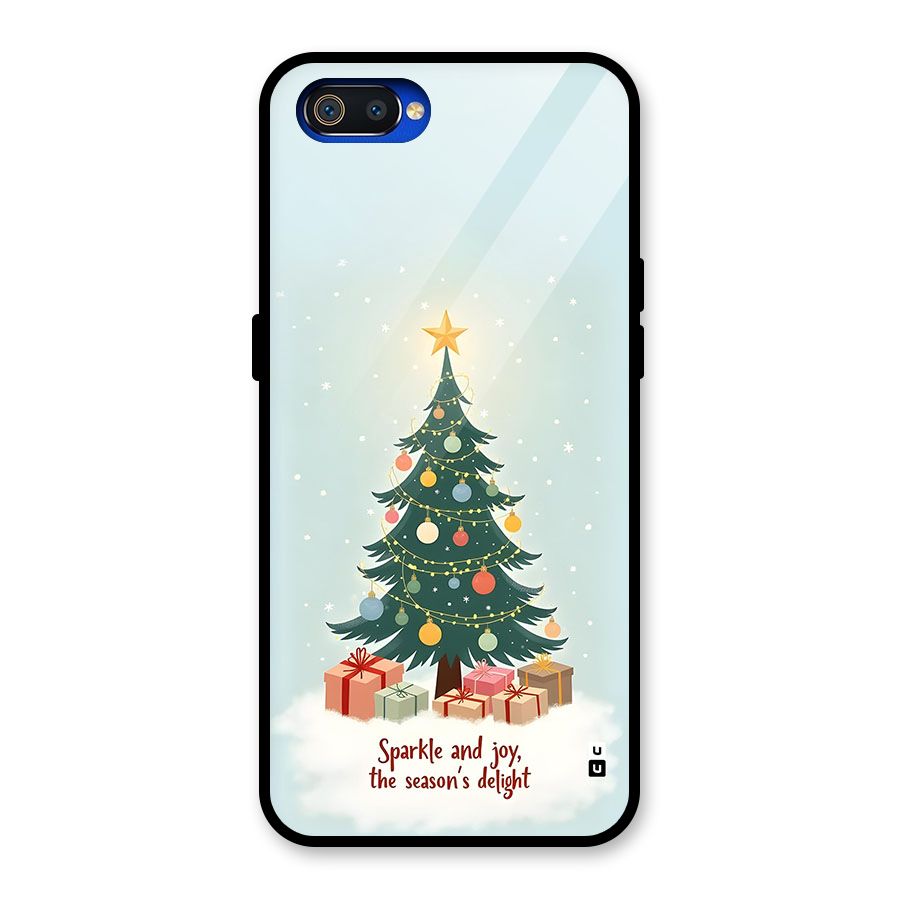 Seasons Delight Glass Back Case for Realme C2