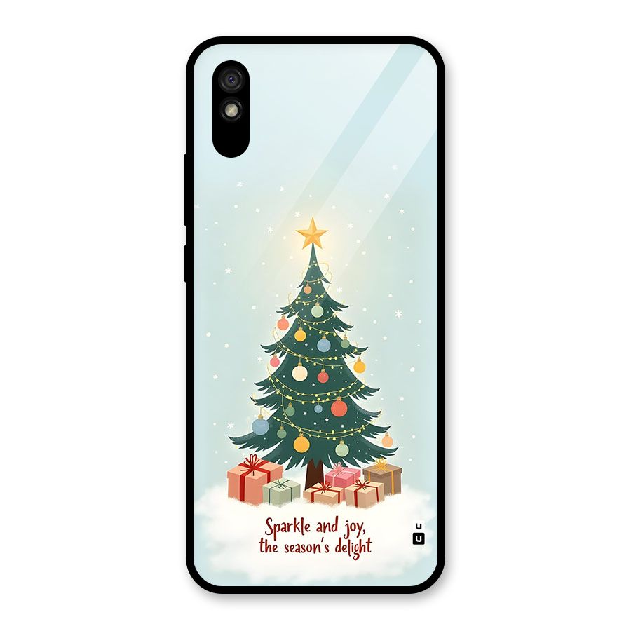 Seasons Delight Glass Back Case for Redmi 9A