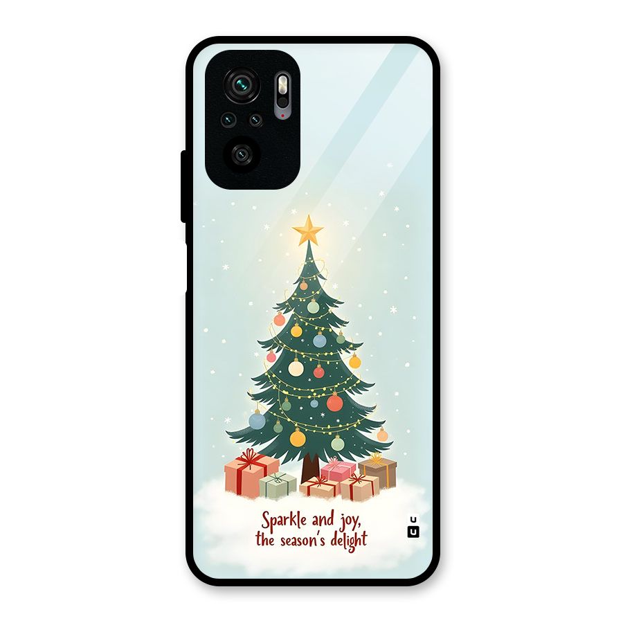 Seasons Delight Glass Back Case for Redmi Note 10S