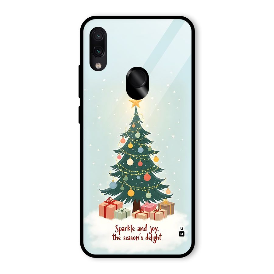 Seasons Delight Glass Back Case for Redmi Note 7