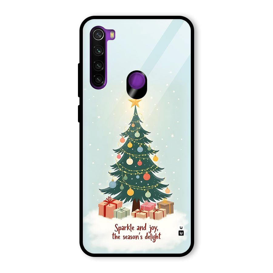 Seasons Delight Glass Back Case for Redmi Note 8