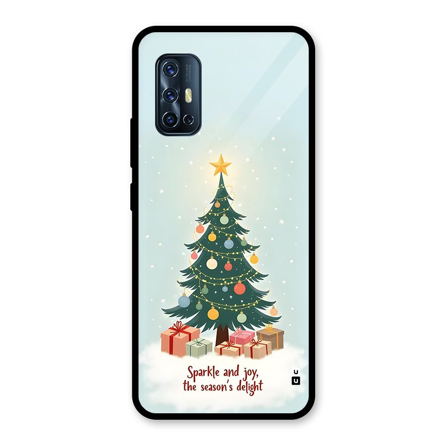 Seasons Delight Glass Back Case for Vivo V17