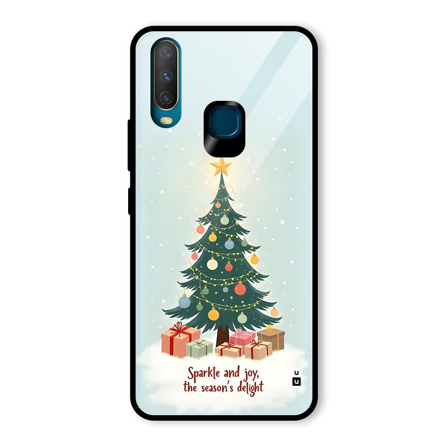 Seasons Delight Glass Back Case for Vivo Y15