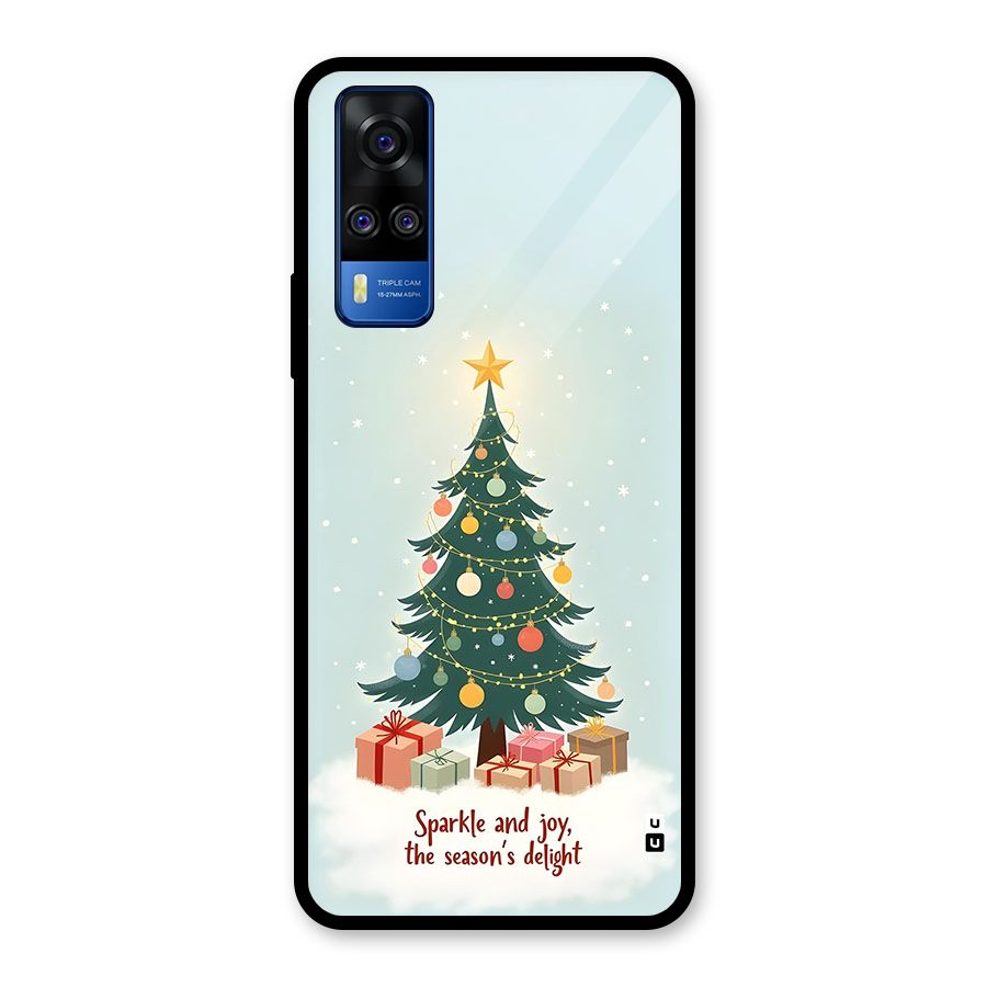 Seasons Delight Glass Back Case for Vivo Y31