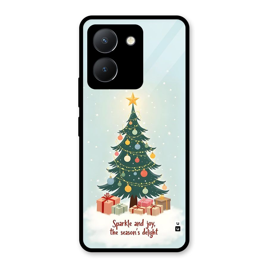 Seasons Delight Glass Back Case for Vivo Y36