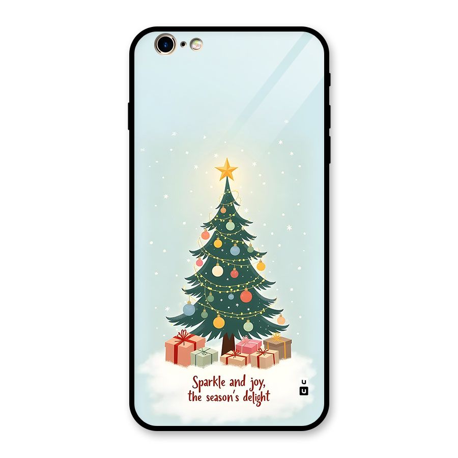 Seasons Delight Glass Back Case for iPhone 6 Plus 6S Plus