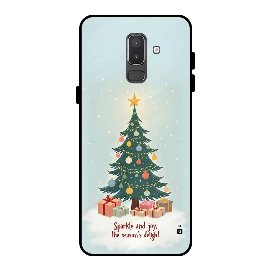 Seasons Delight Metal Back Case for Galaxy On8 (2018)