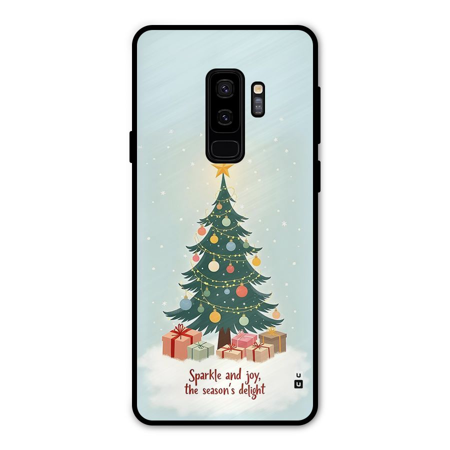 Seasons Delight Metal Back Case for Galaxy S9 Plus