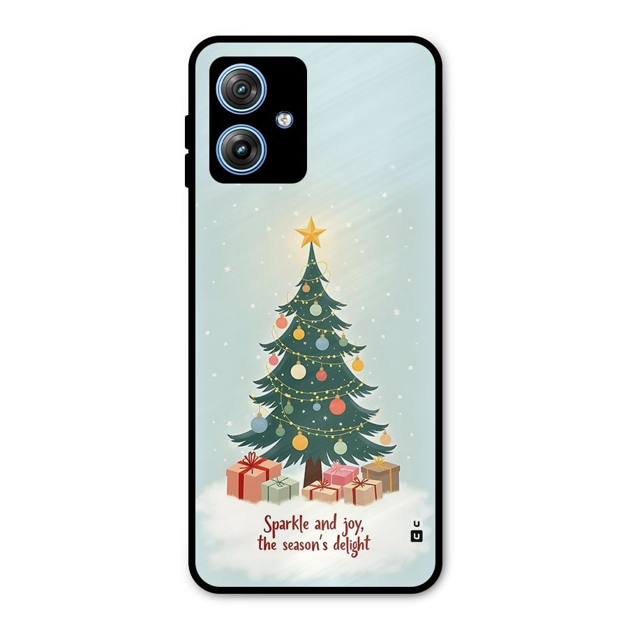 Seasons Delight Metal Back Case for Moto G54
