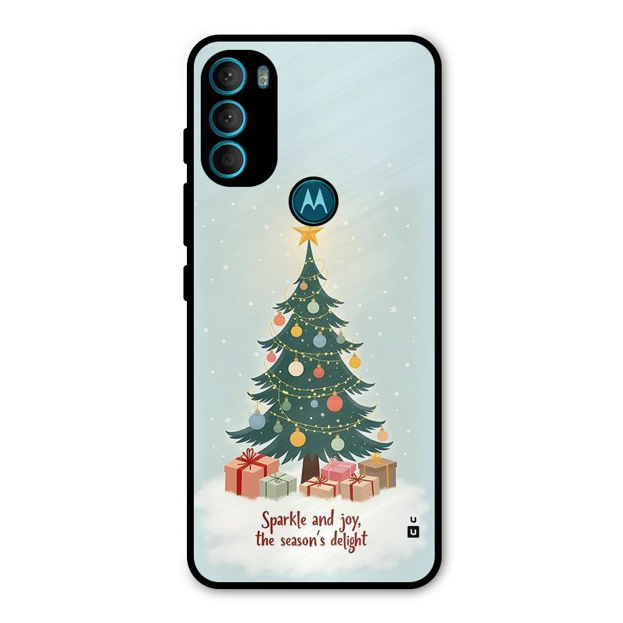 Seasons Delight Metal Back Case for Moto G71 5G