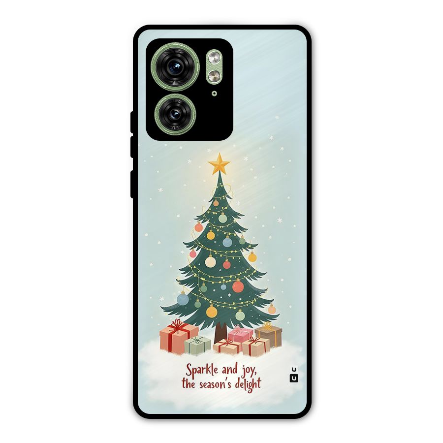 Seasons Delight Metal Back Case for Motorola Edge 40 5G