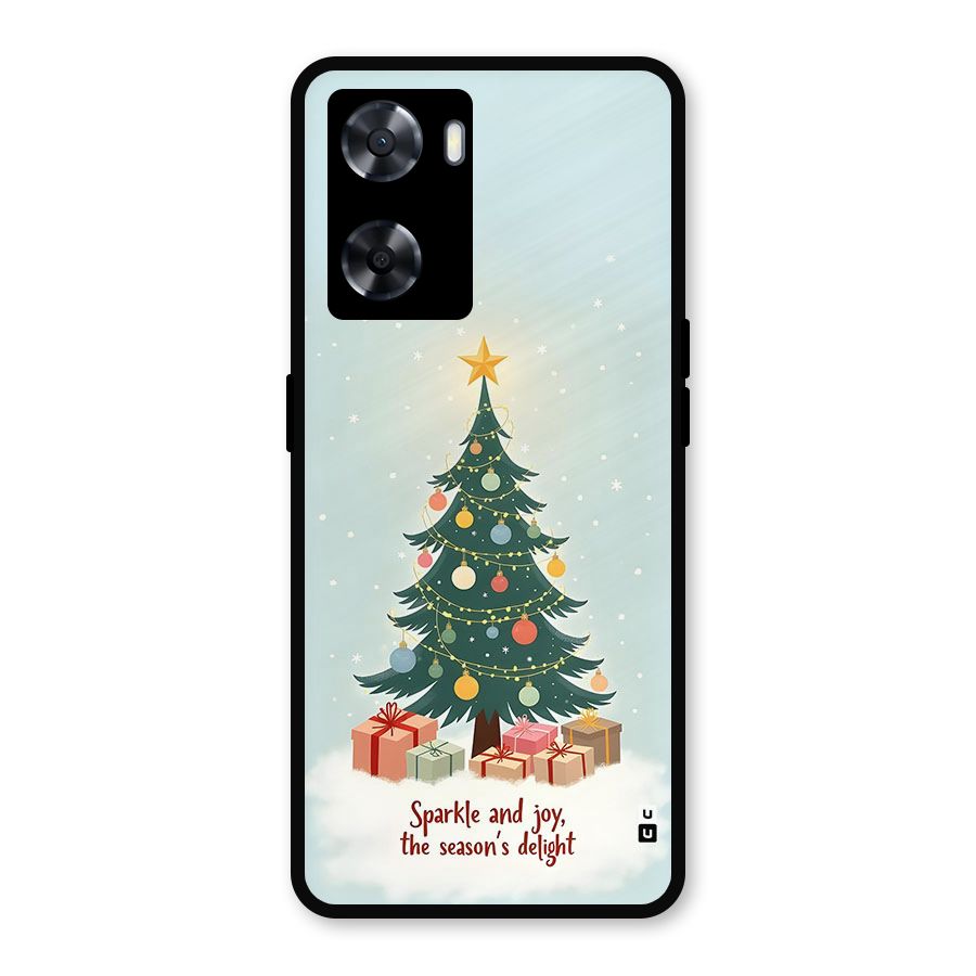 Seasons Delight Metal Back Case for Oppo A77s
