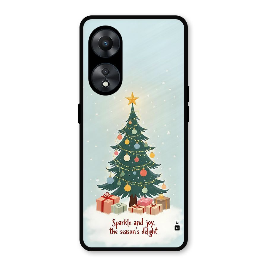 Seasons Delight Metal Back Case for Oppo A78