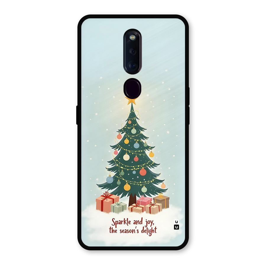 Seasons Delight Metal Back Case for Oppo F11 Pro