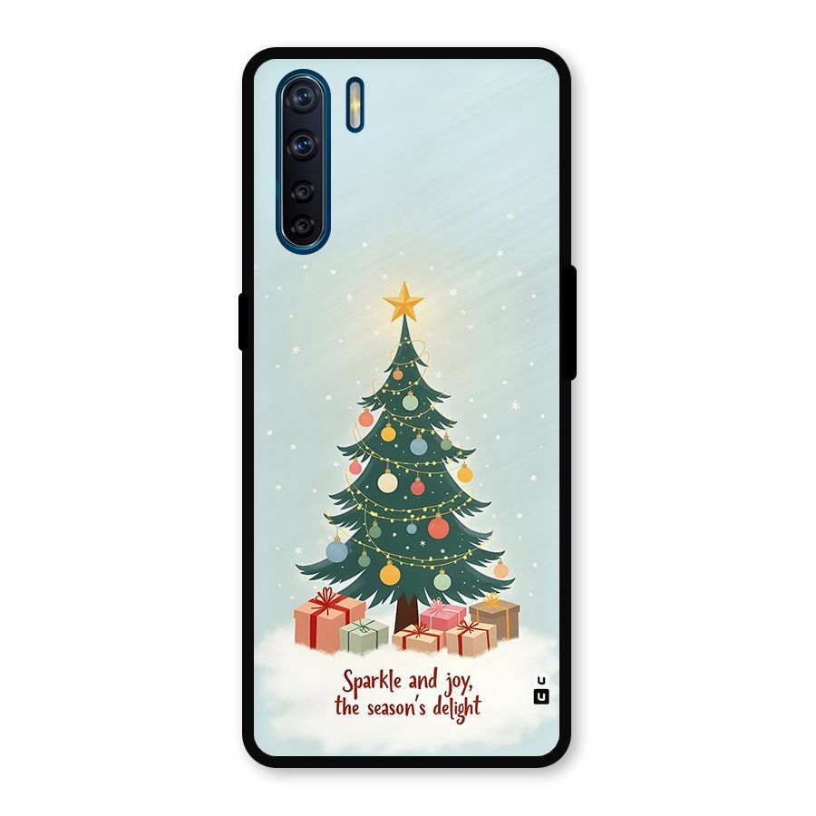 Seasons Delight Metal Back Case for Oppo F15