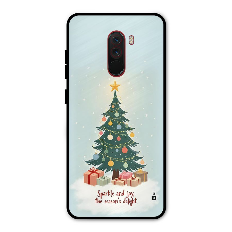 Seasons Delight Metal Back Case for Poco F1
