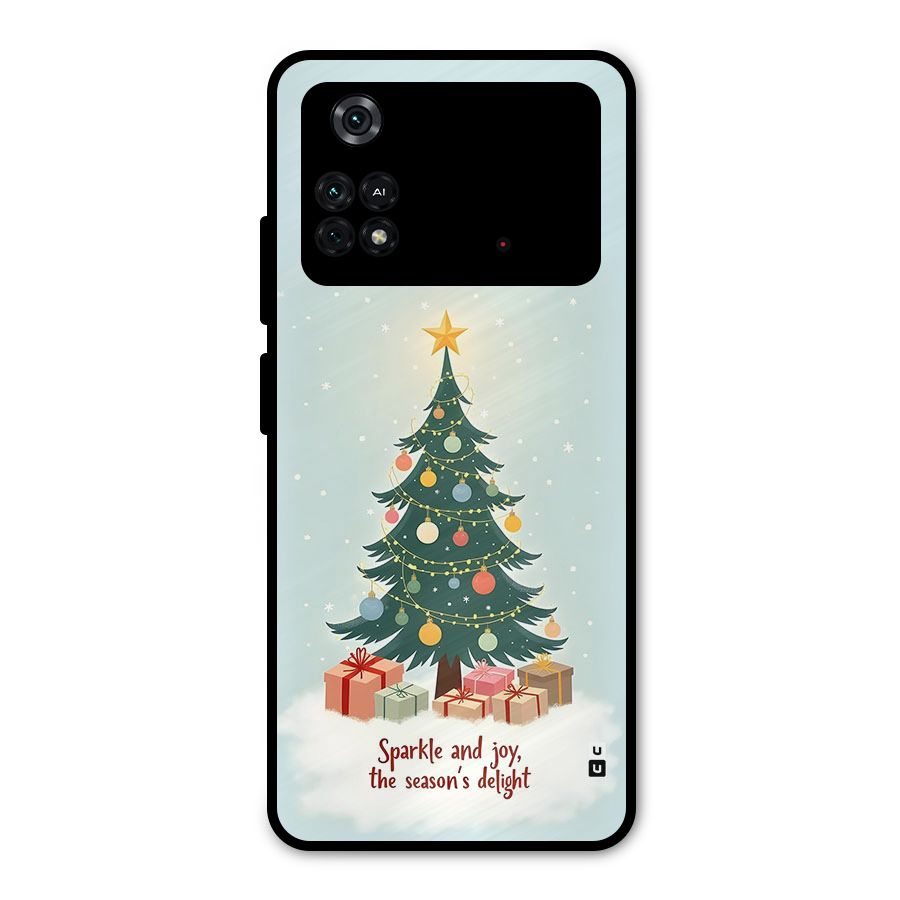 Seasons Delight Metal Back Case for Poco M4 Pro 4G