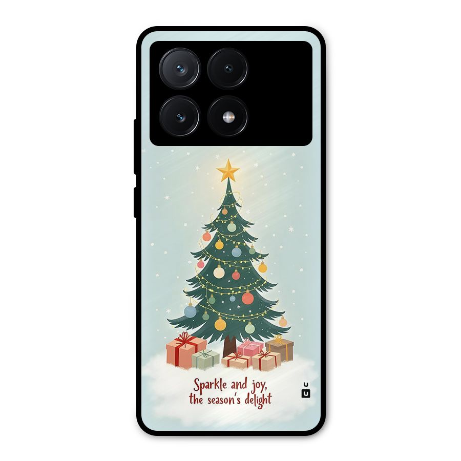 Seasons Delight Metal Back Case for Poco X6 Pro