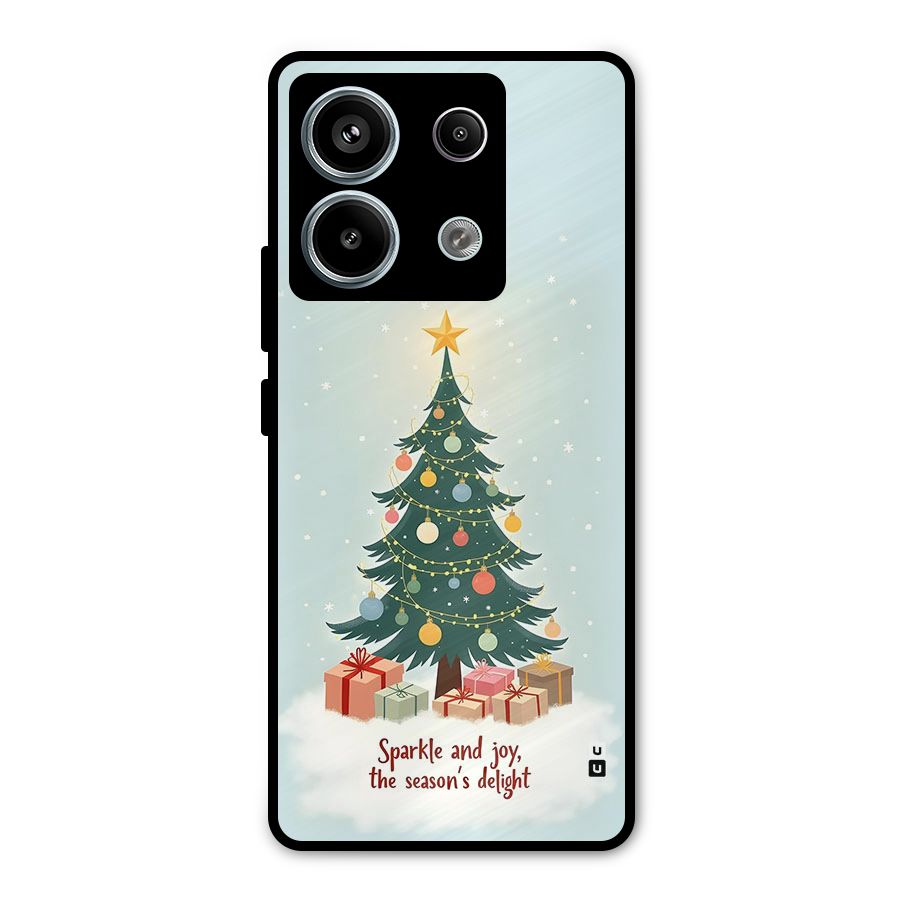 Seasons Delight Metal Back Case for Redmi Note 13 Pro 5G