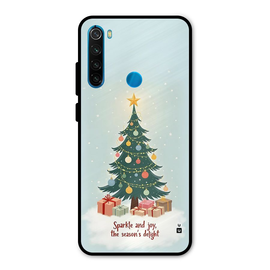 Seasons Delight Metal Back Case for Redmi Note 8