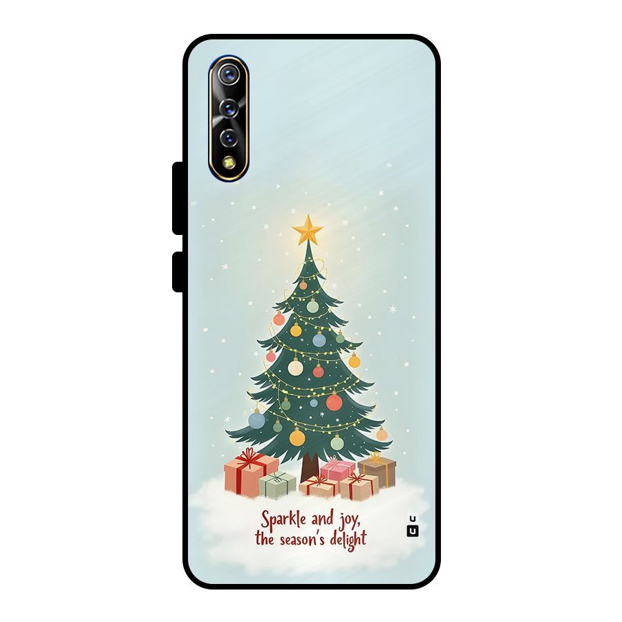 Seasons Delight Metal Back Case for Vivo S1